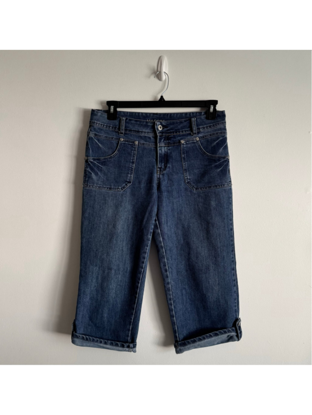 Women's Massini Cropped Capri Length Jeans Blue Size 12